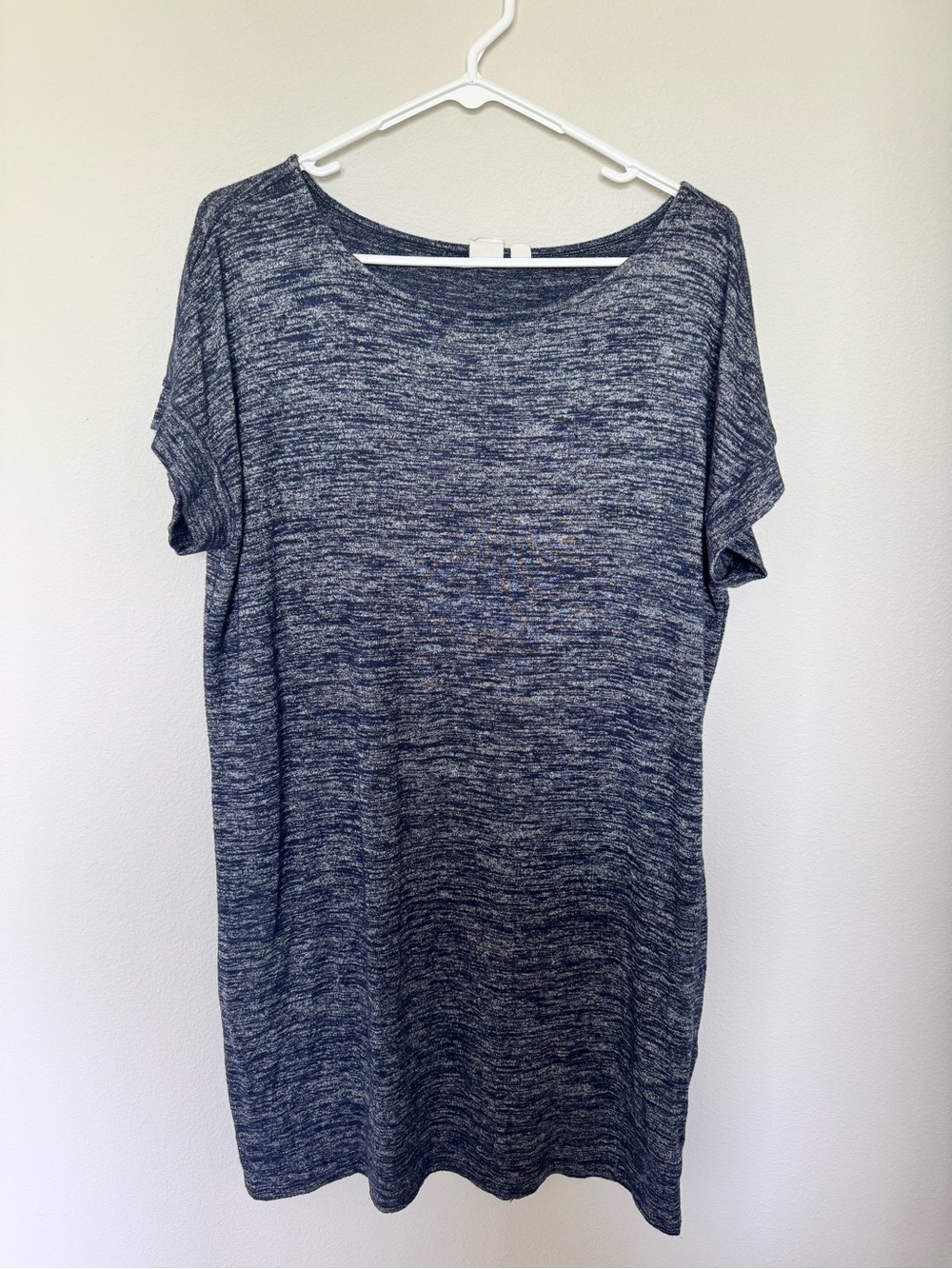 GAP Heather Navy Blue tshirt dress